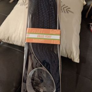 Instant Braid Ponytail - Blue